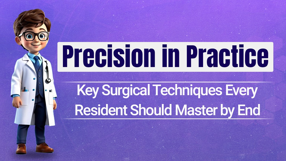 Precision in Practice: Key Surgical Techniques Every Resident Should Master by End