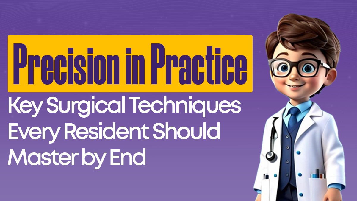 Precision in Practice: Key Surgical Techniques Every Resident Should Master by End